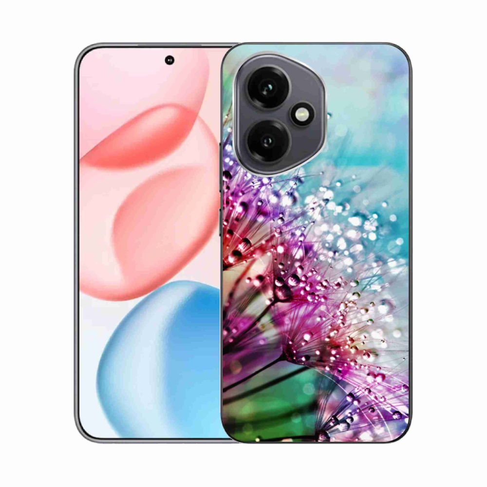 Zselés borító mmCase a Honor 400-hoz - színes virágok