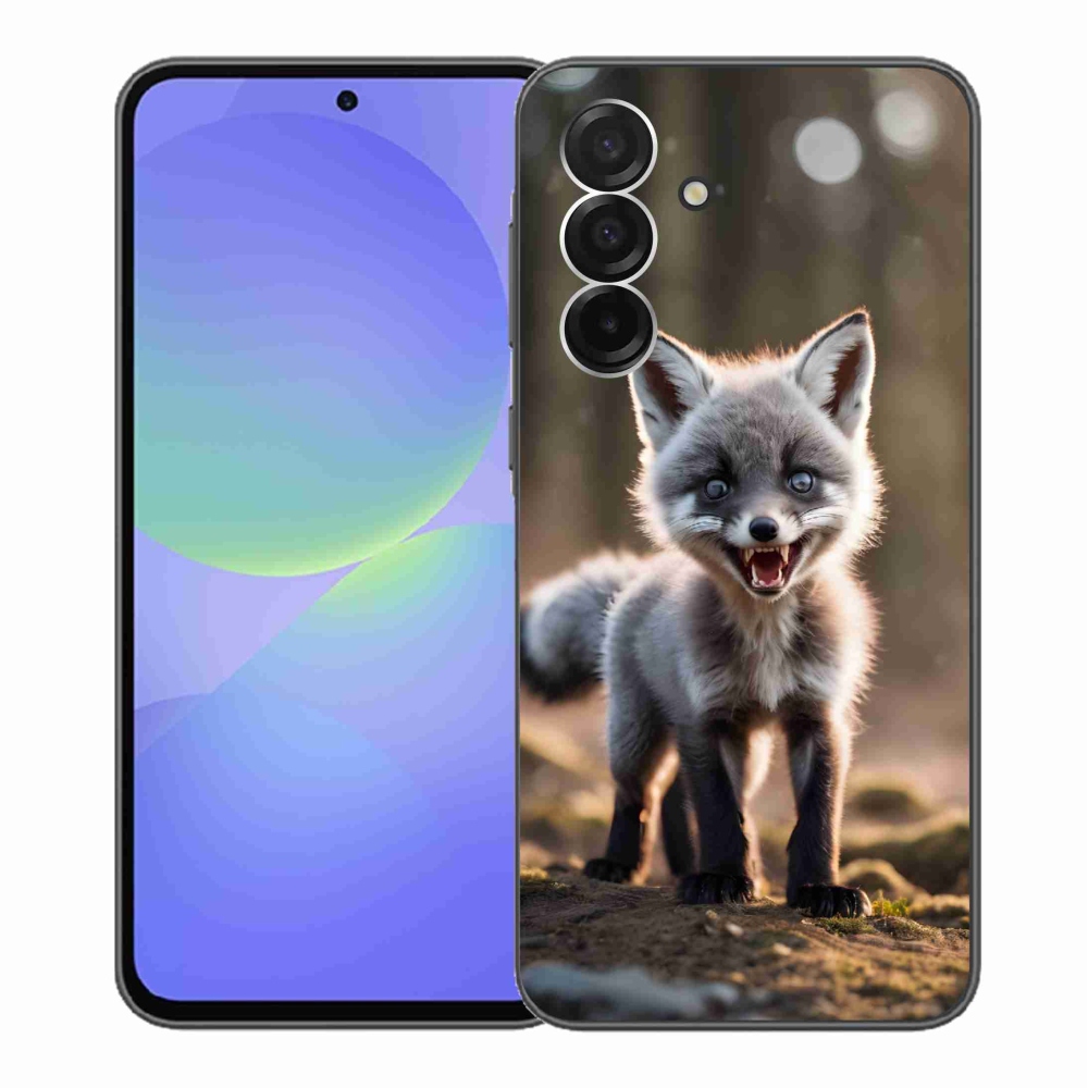 Zselés borítás mmCase Samsung Galaxy A36 5G - angry fox - Samsung Galaxy A36 5G - angry fox