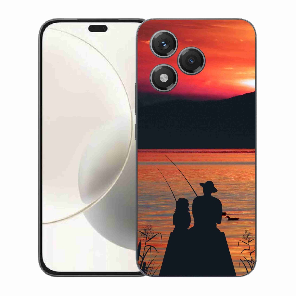 Zselés borítás mmCase a Honor 400 Lite-hoz - halászat 3