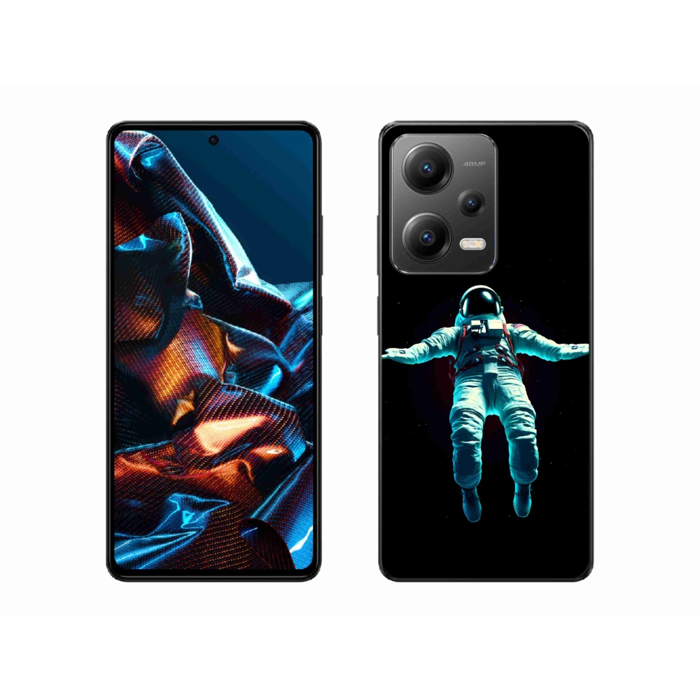 Gél borítás mmCase a Xiaomi Redmi Note 12 Pro 5G számára - kozmonauta