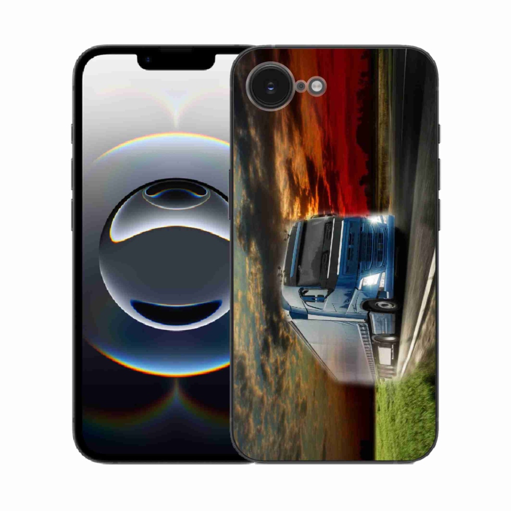 Gél borítás mmCase iPhone 16e készülékhez - teherautó 4