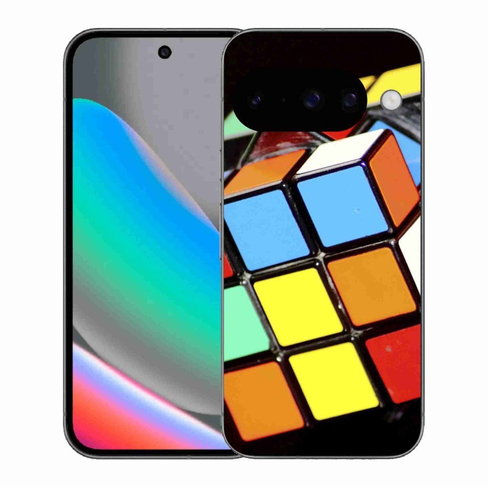 Gél borítás mmCase a Google Pixel 10 számára - Rubik kocka