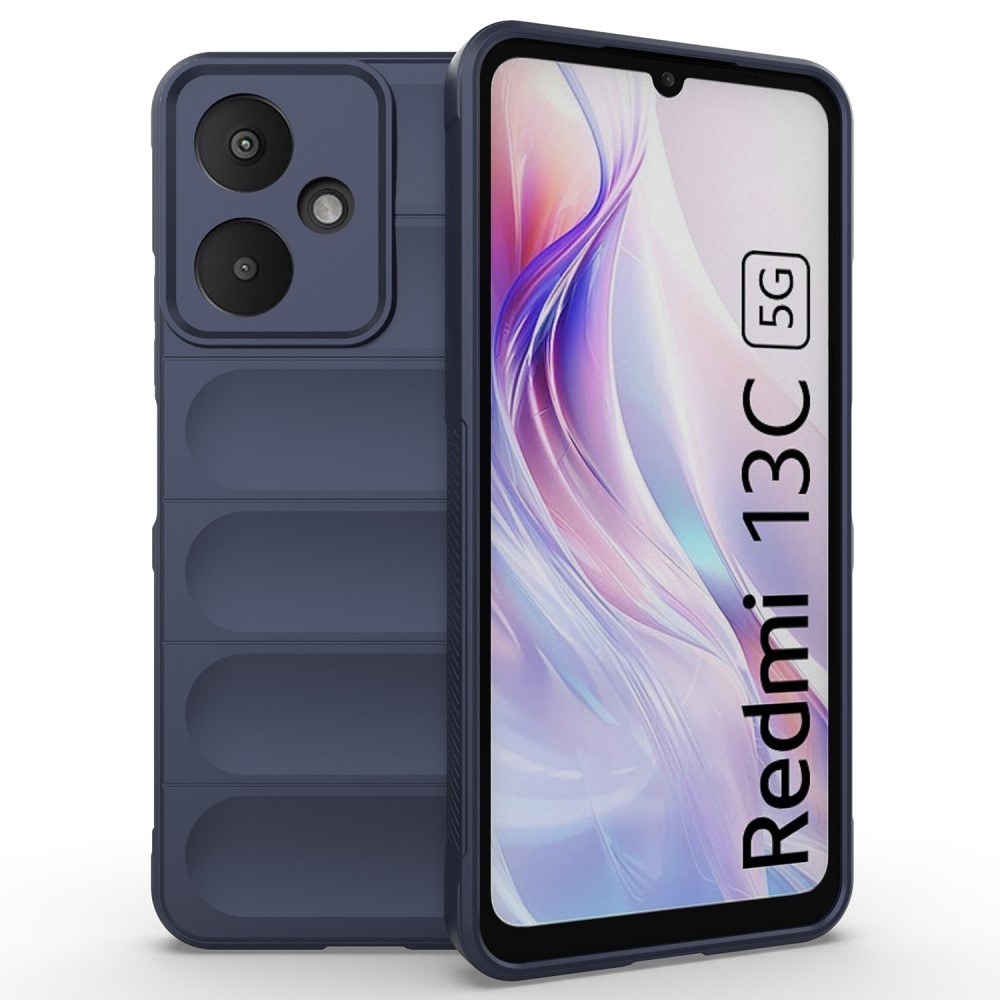Rugg tartós zselés tok Xiaomi Redmi 13C 5G - sötétkék