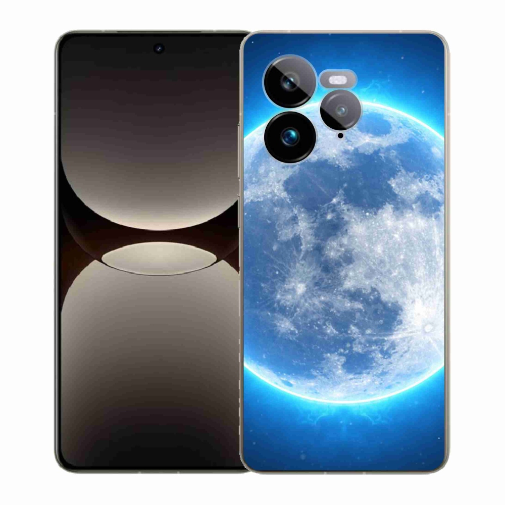 Gél borítás mmCase a Realme GT 7 Pro 5G számára - földgömb alakú