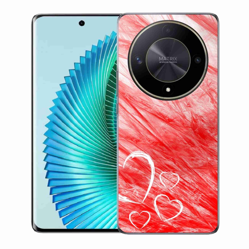 Gél borítás mmCase a Honor Magic 6 Lite 5G számára - szív