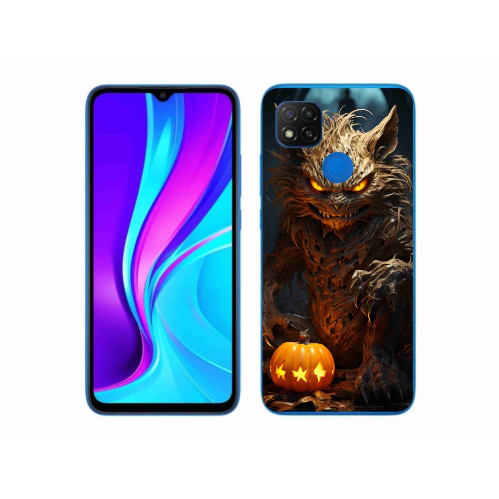 Gél borítás mmCase a Xiaomi Redmi 9C-hez - Halloween szörnyeteg