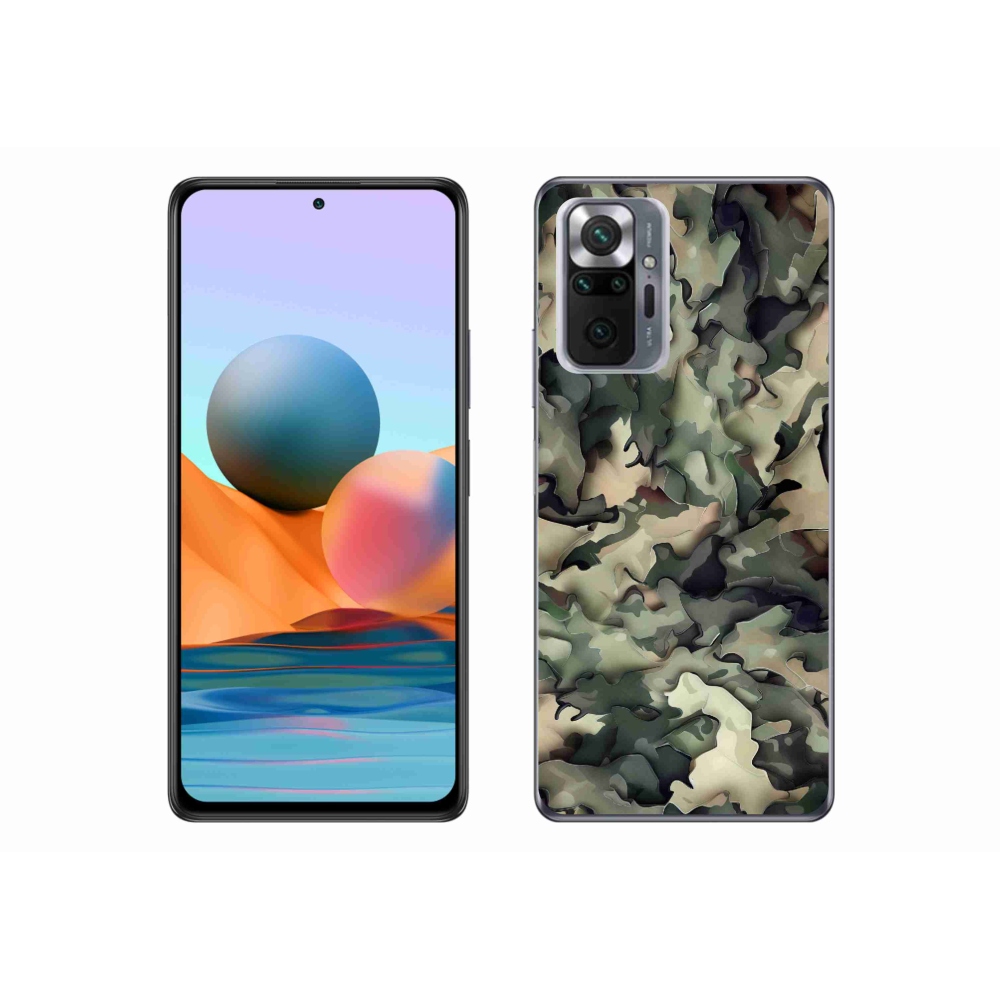 Gél borítás mmCase a Xiaomi Redmi Note 10 Pro készülékhez - álcázott minta 9