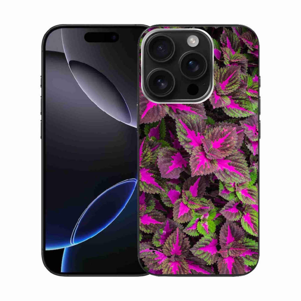 Zselés borítás mmCase iPhone 16 Pro készülékhez - virág 10