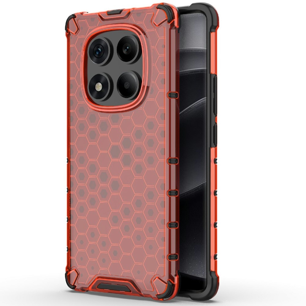 Mézédes tartós borítás Xiaomi Redmi Note 14 Pro-hoz - piros