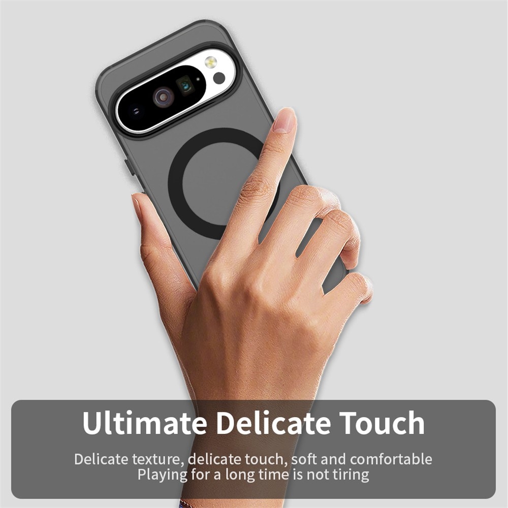 Candy MagSafe zselés tok Google Pixel 10 Pro/Pixel 10 készülékhez - fekete