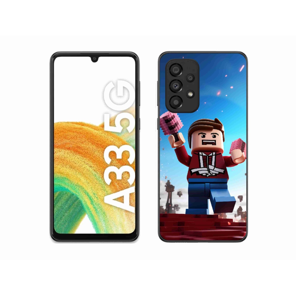 Zselés borítás mmCase Samsung Galaxy A33 5G - roblox 2