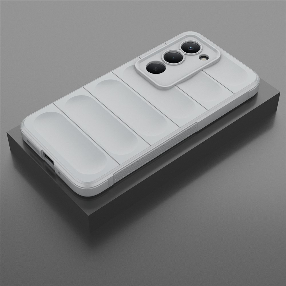 Rugg tartós zselés tok Xiaomi Redmi 15 5G (169mm) - világosszürke