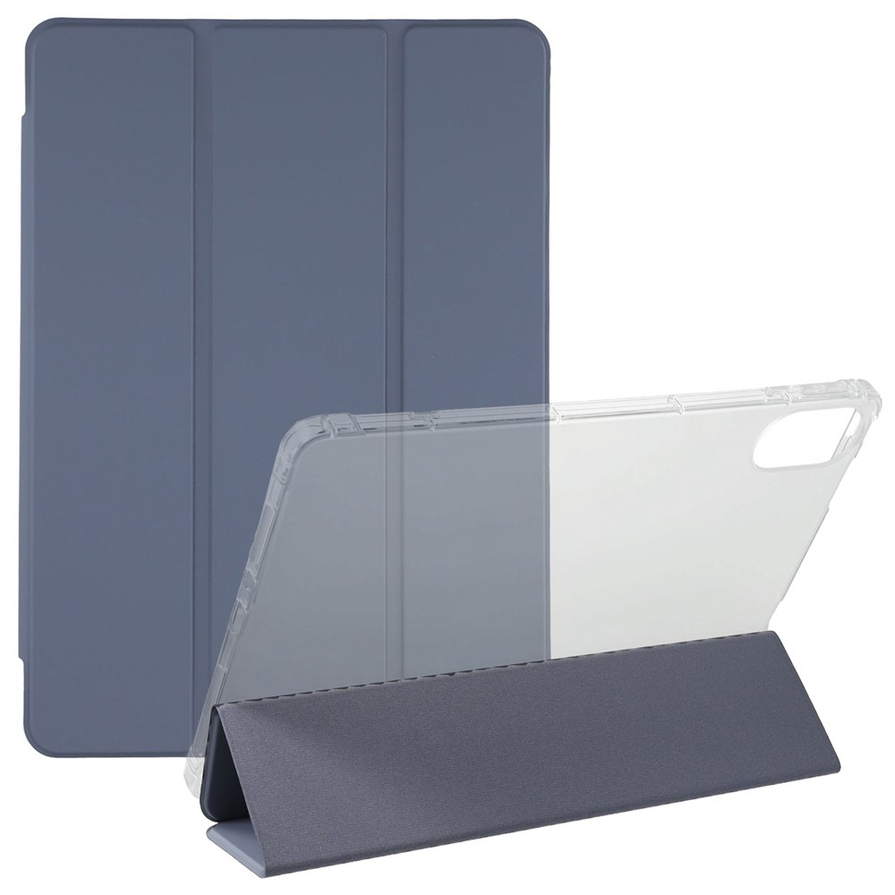 Tri-Fold intelligens, összecsukható tablet tok Xiaomi Redmi Pad 2 - lila