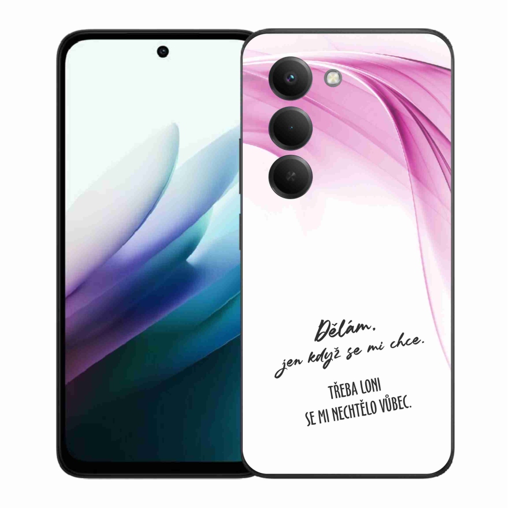 Gél borító mmCase a Xiaomi Redmi 15 4G/5G (171mm) - vicces szöveg 12 fehér háttérrel