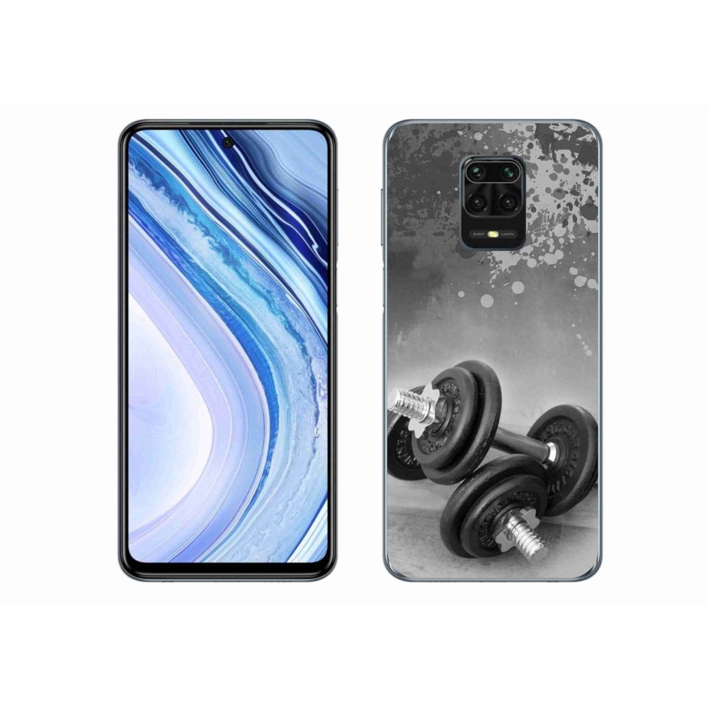 Gél borítás mmCase a Xiaomi Redmi Note 9 Pro-hoz - súlyzók 1