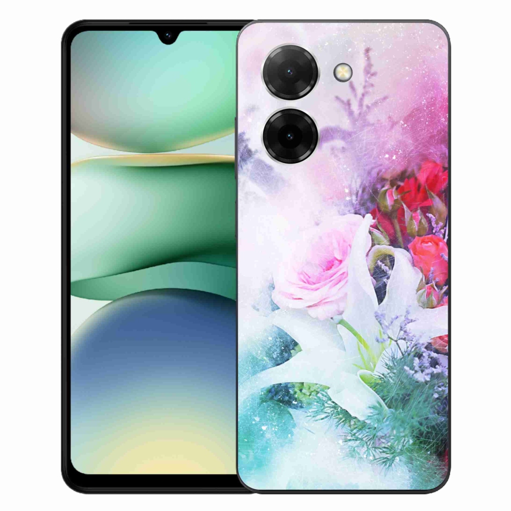 Gél borítás mmCase a Xiaomi Redmi A5 (173.45x79.35x8.45mm) - virágok 4