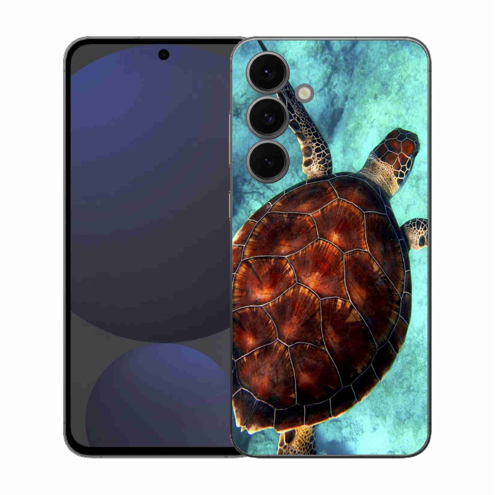 Gél védőhuzat mmCase Samsung Galaxy S25 FE - teknősbéka