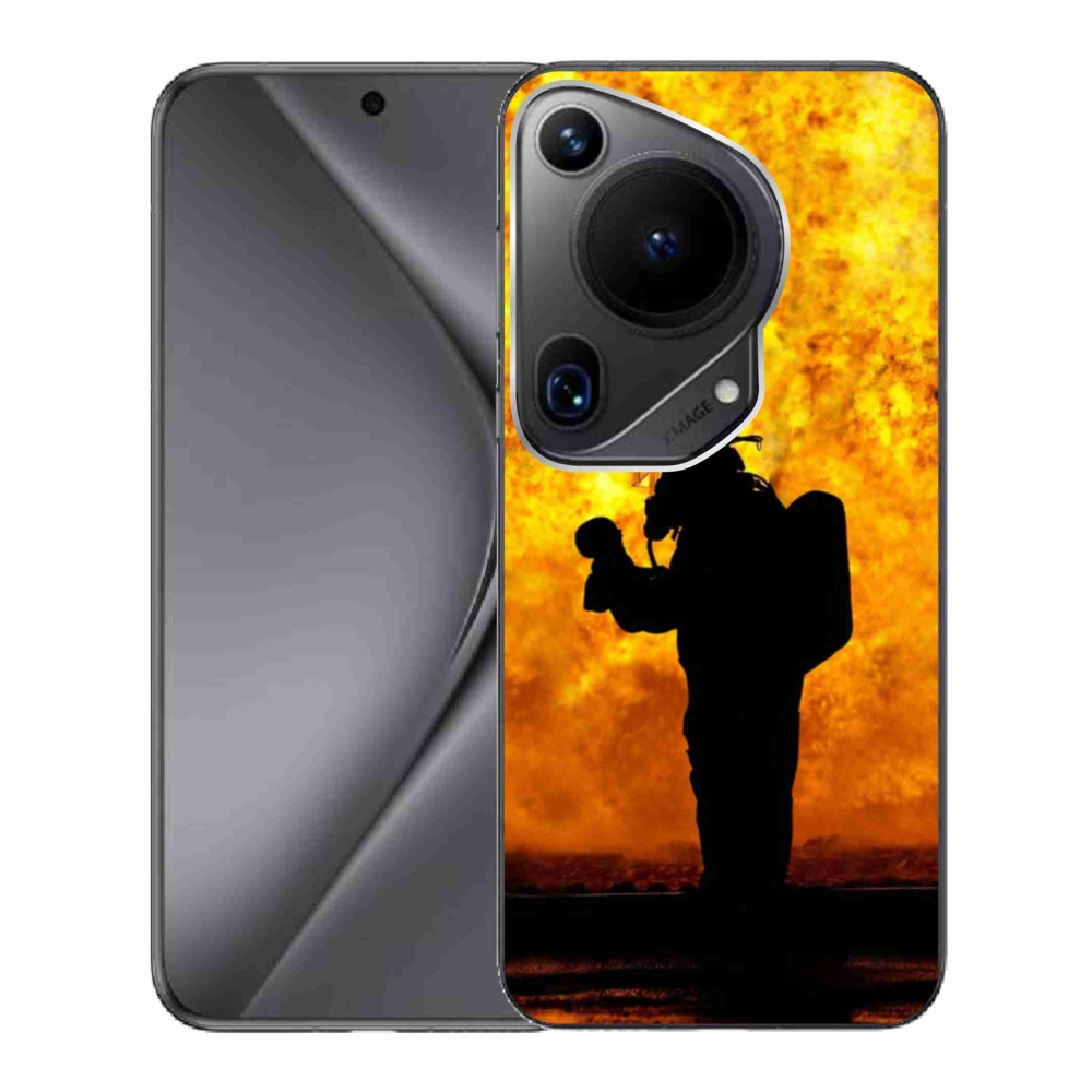 Gél borítás mmCase a Huawei Pura 70 Ultra számára - tűzoltó
