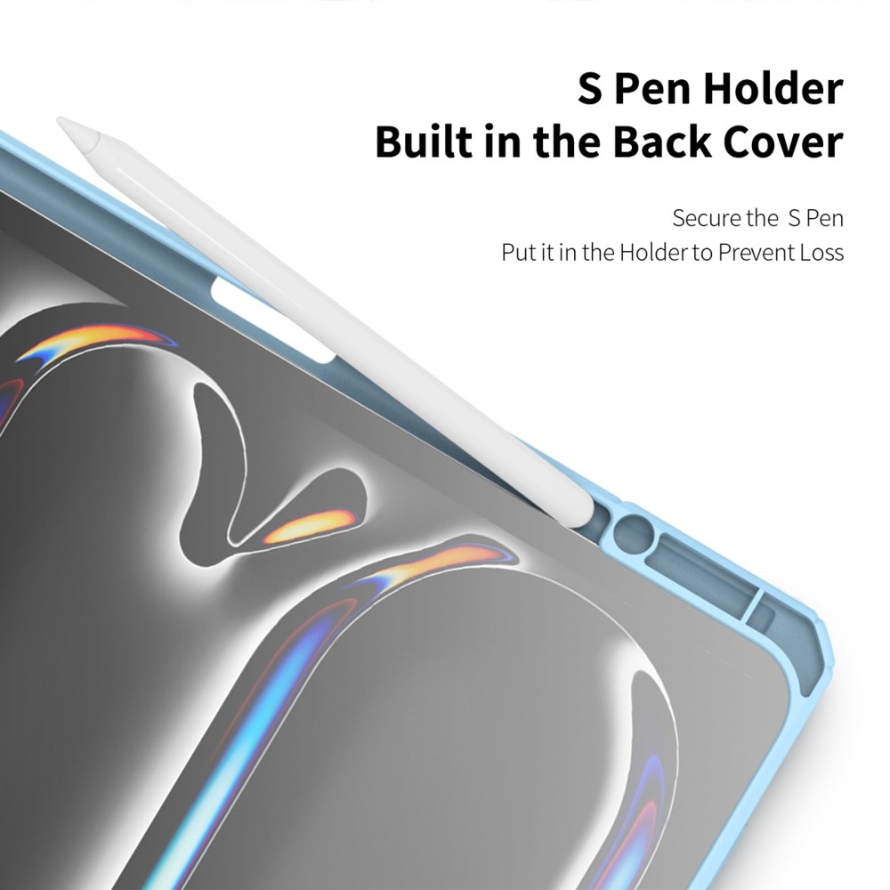 DUX intelligens záró tok iPad Pro 13 (2024) - világoskék színű