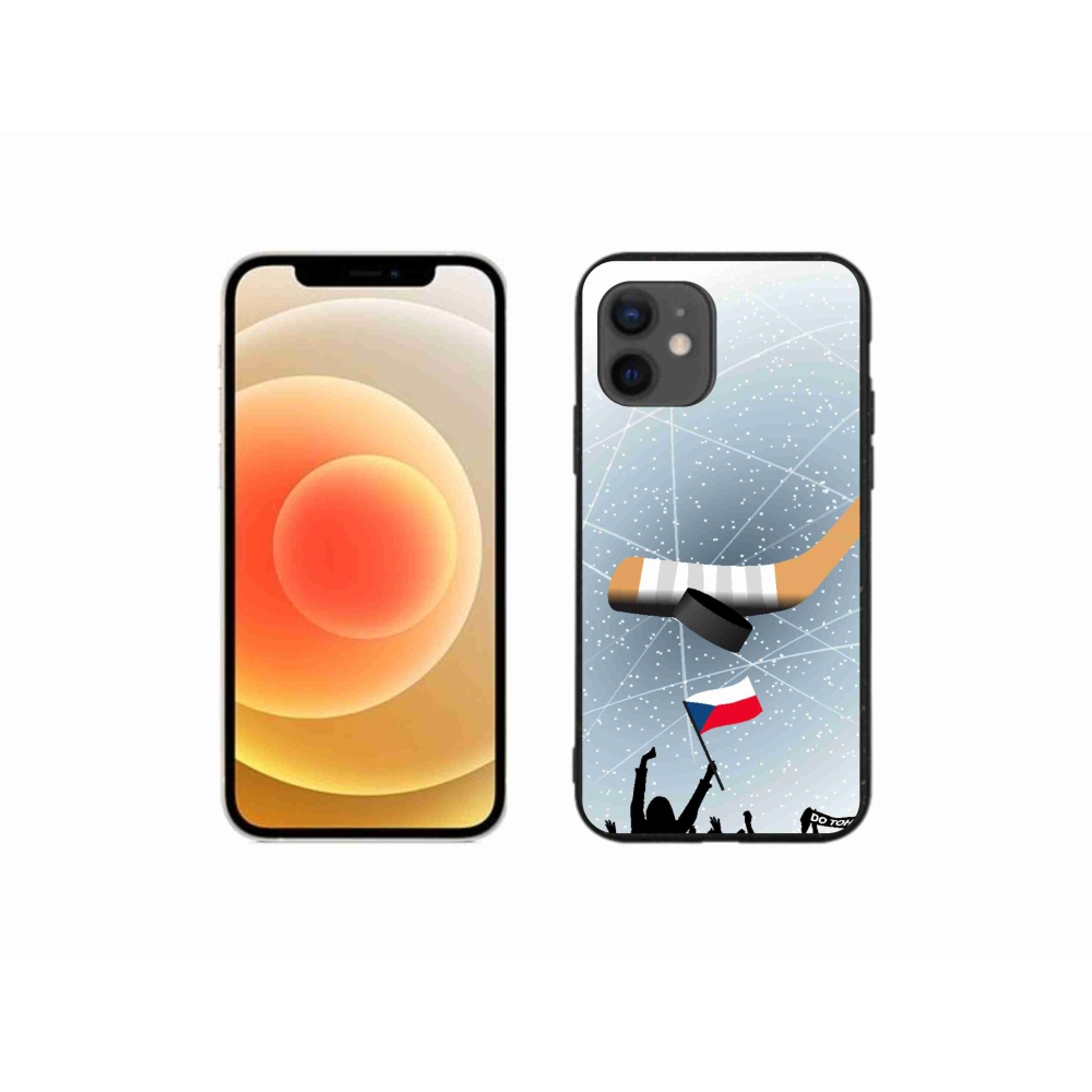 Zselés borítás mmCase iPhone 12 mini készülékhez - hokiszurkolóknak