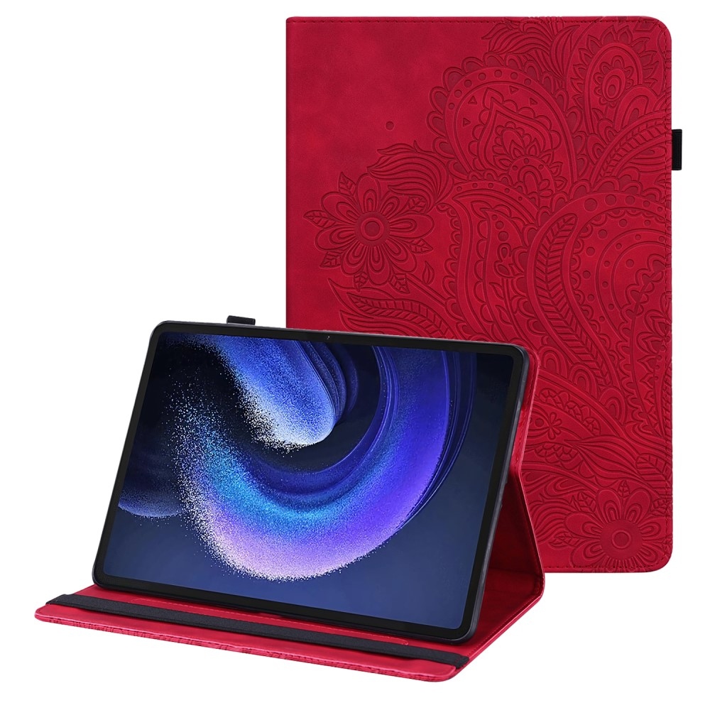 Impresszum záró tok a Xiaomi Pad 6-hoz - piros