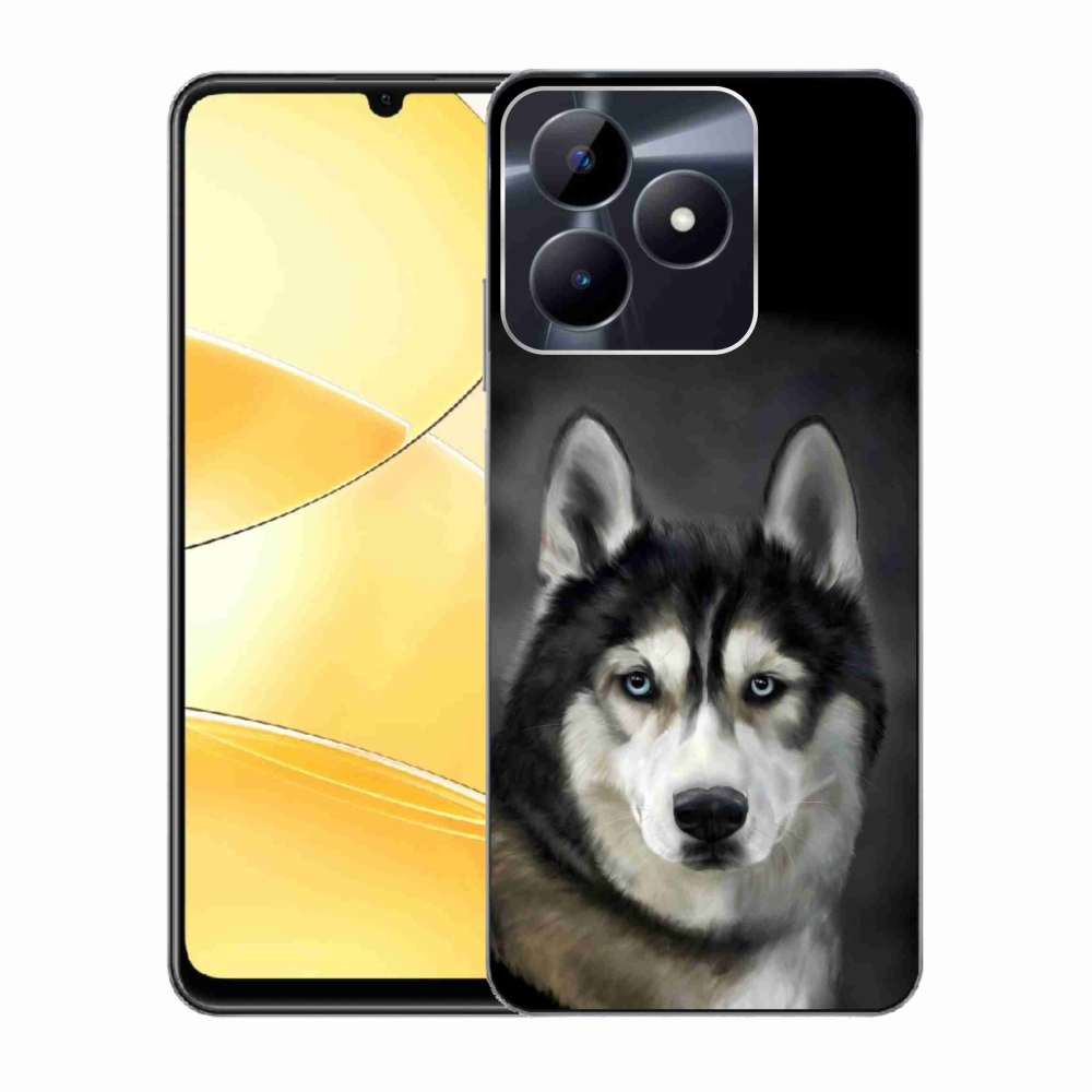Gél tok mmCase a Realme C51/C53 készülékhez - husky