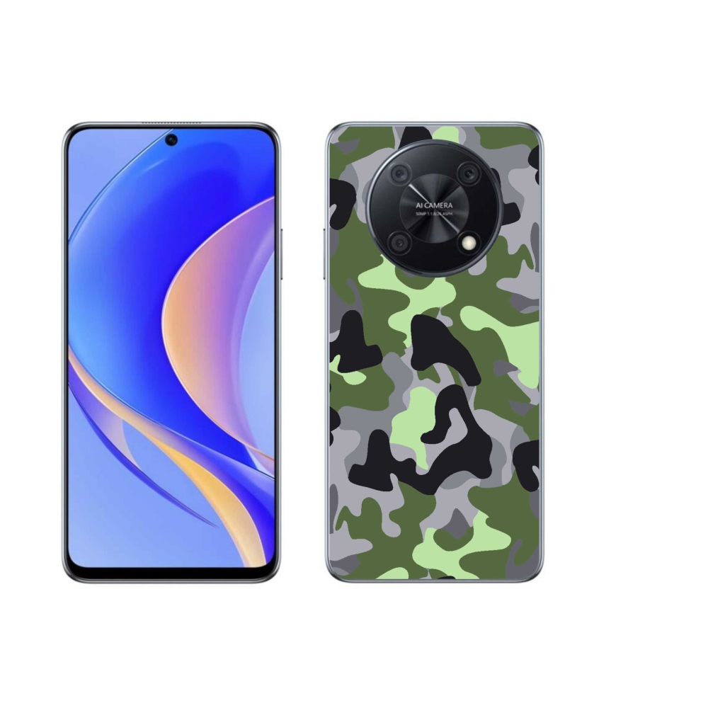 Gél borítás mmCase a Huawei Nova Y90 készülékhez - terepszínű minta 7