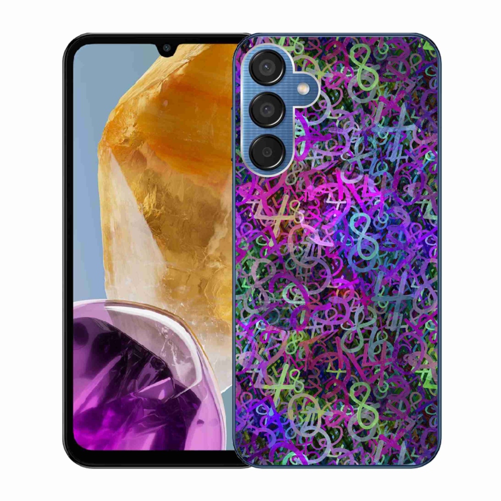 Zselés borítás mmCase Samsung Galaxy M15 5G - absztrakt motívum 25