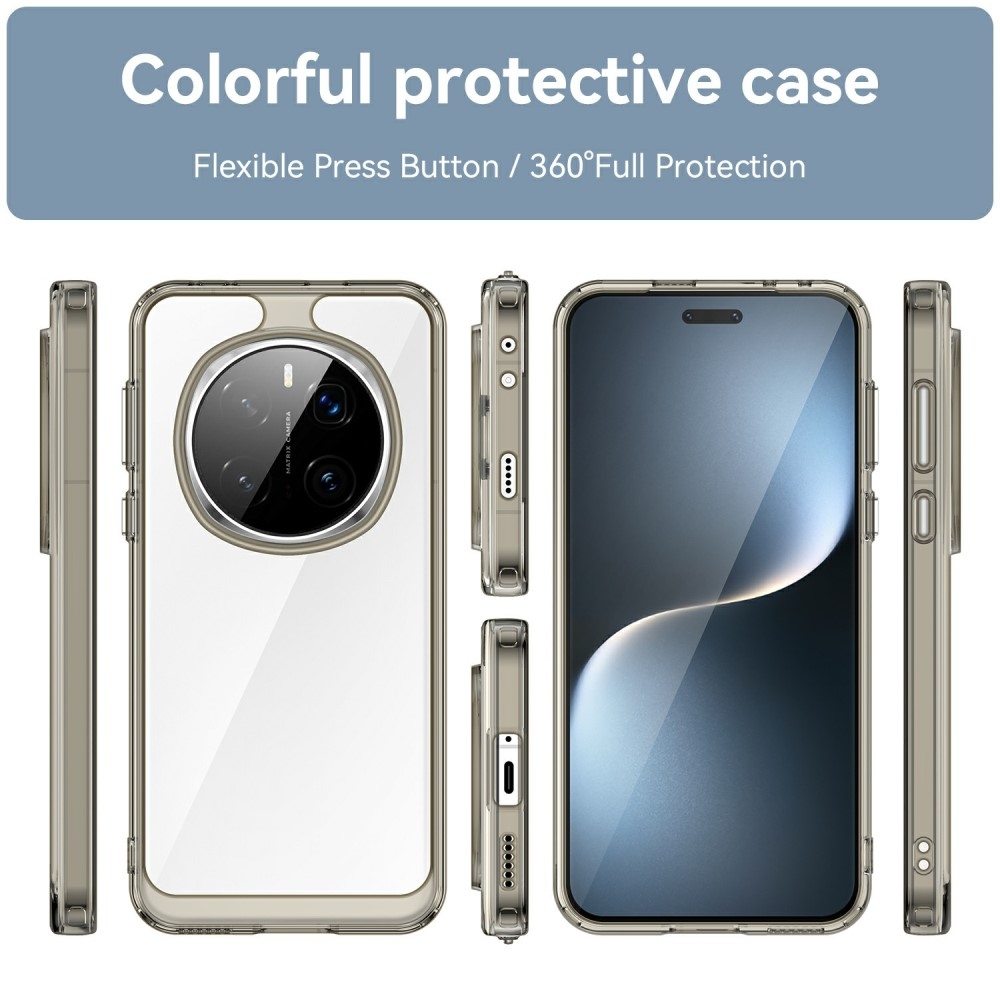 Gél tok kemény hátlappal a Honor Magic 7 Pro 5G készülékhez - szürke