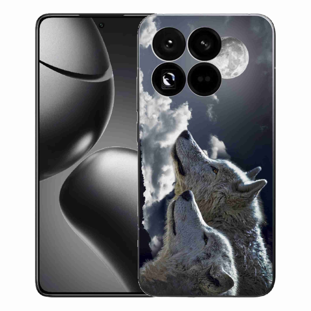 Gél borítás mmCase a Xiaomi 15T Pro számára - farkasok