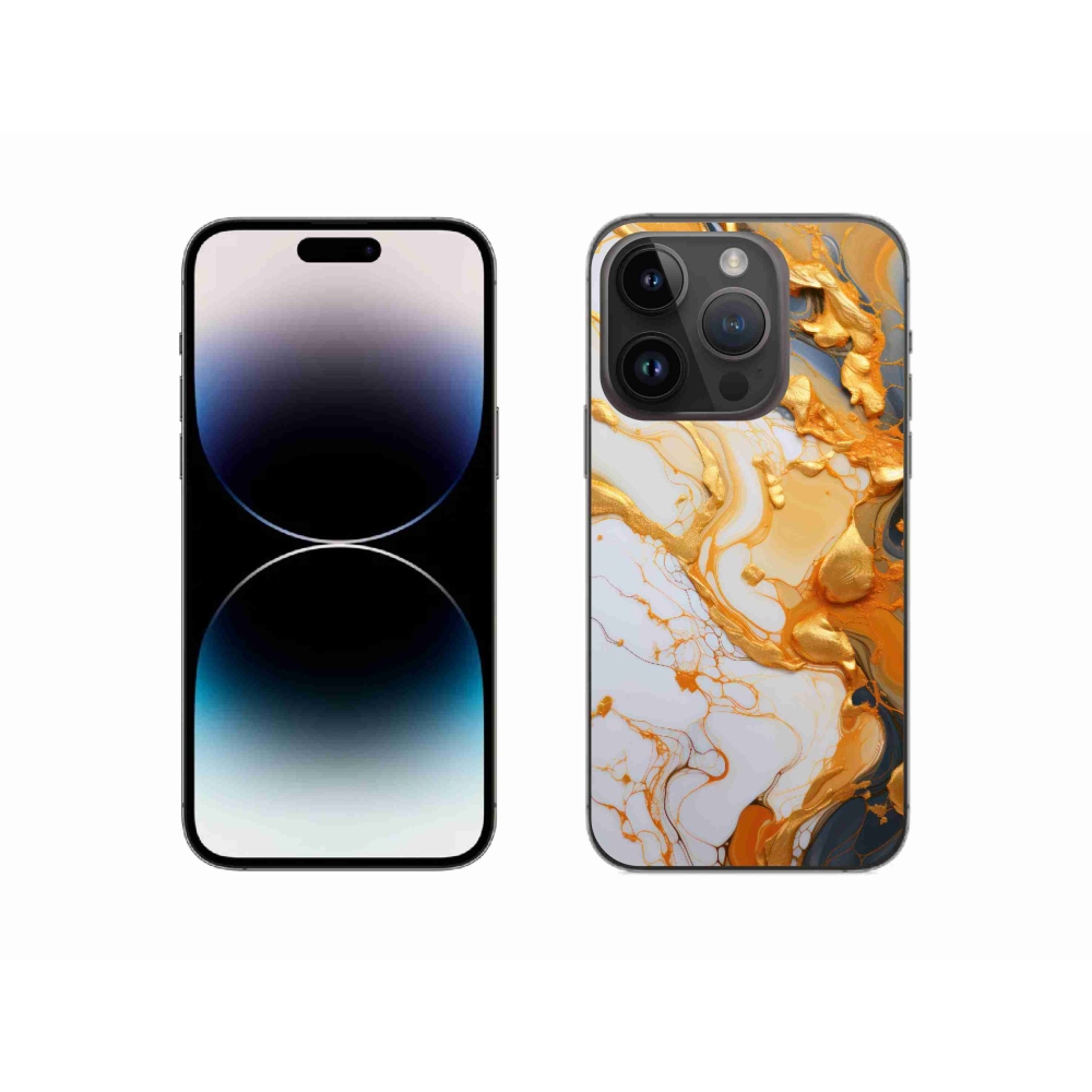 Zselés borítás mmCase iPhone 14 Pro készülékhez - absztrakt motívum 6