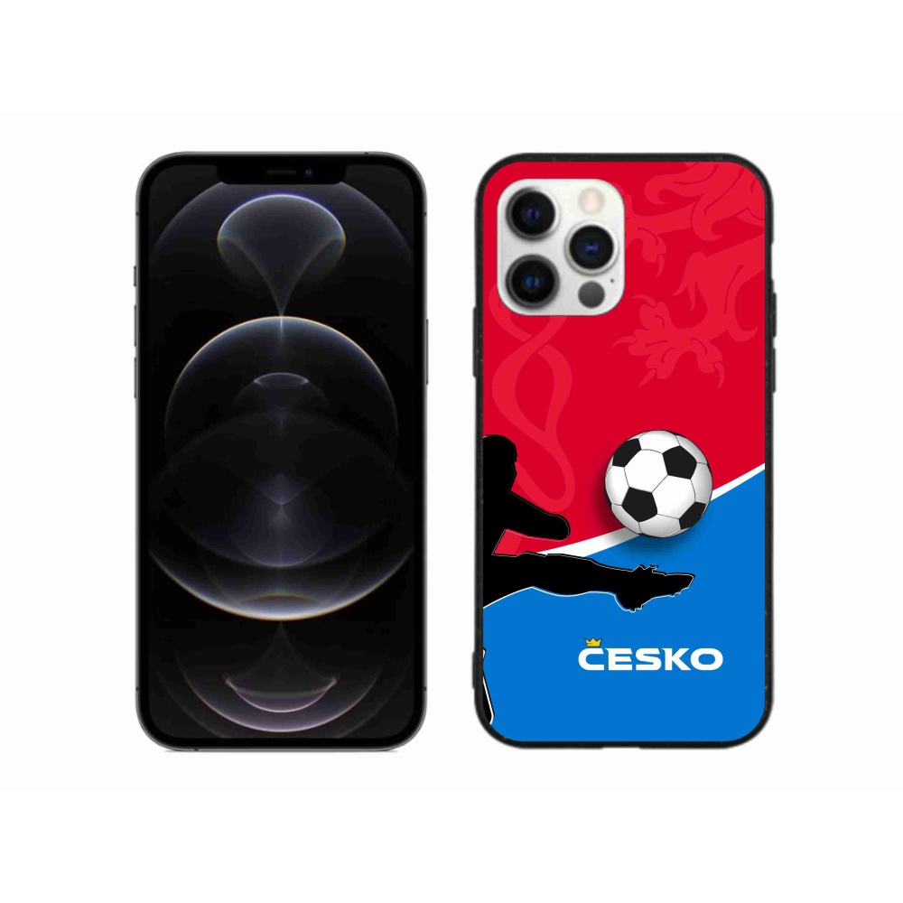 Gél borítás mmCase iPhone 12 Pro Max készülékhez - Labdarúgás Csehország 2