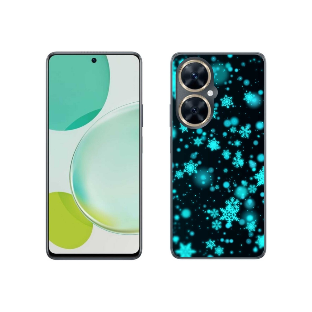 Gél borítás mmCase a Huawei Nova 11i készülékhez - hópelyhek 1
