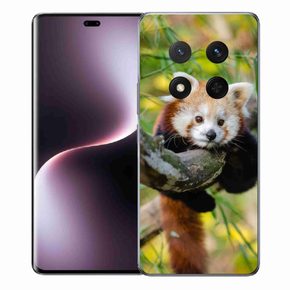 Zselés borítás mmCase a Honor Magic 7 Lite 5G készülékhez - pandavörös