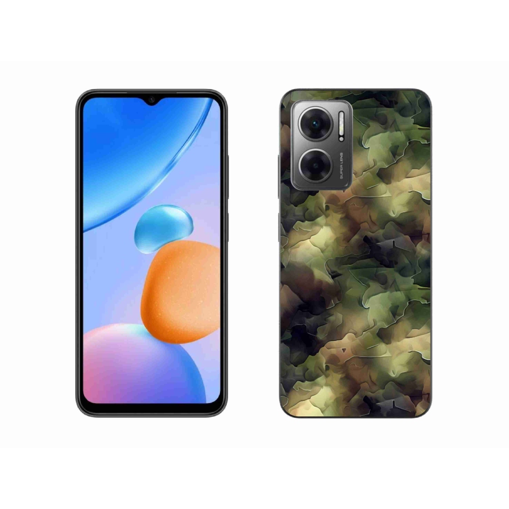 Gél borítás mmCase a Xiaomi Redmi 10 5G-hez - álcázó minta 10