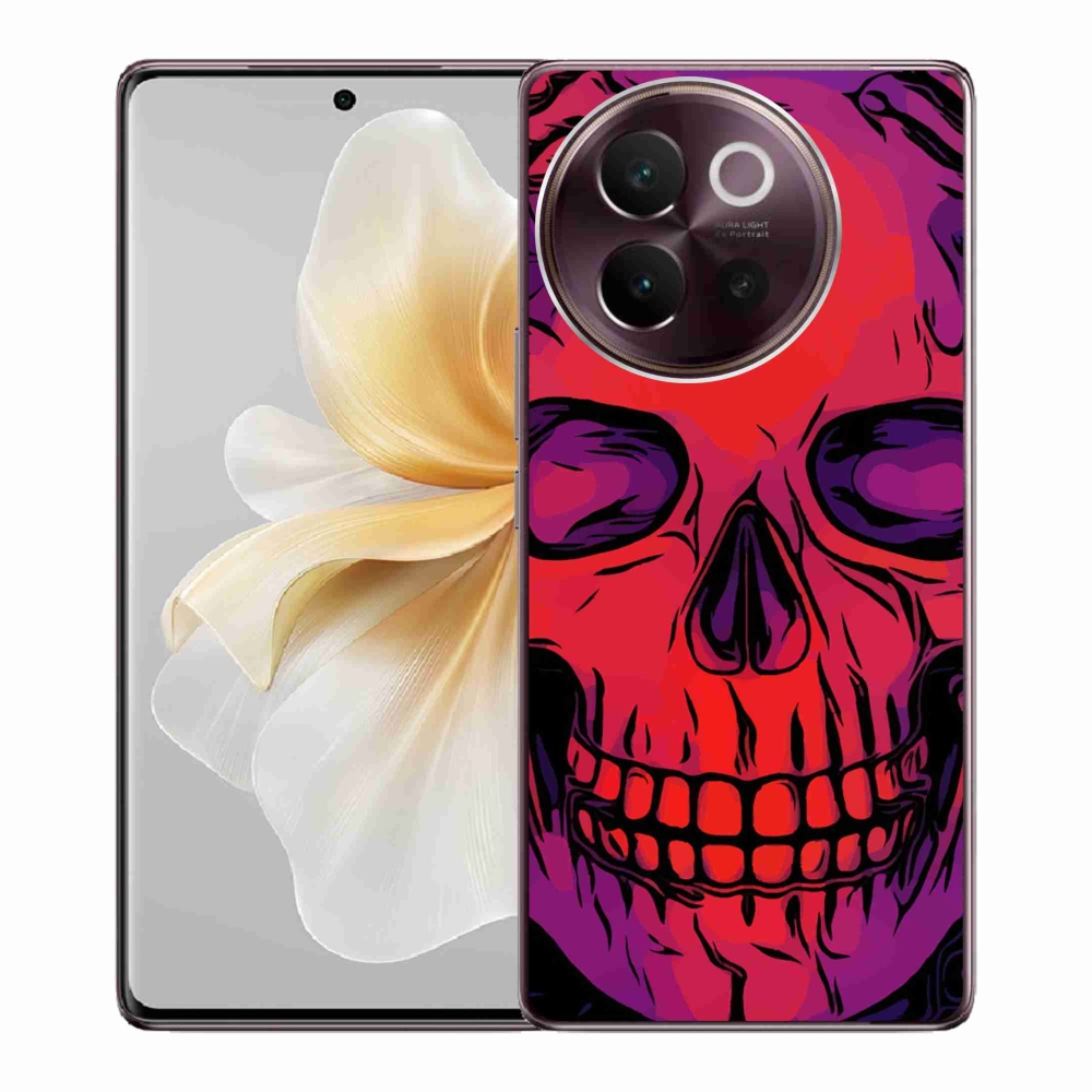 Gél tok mmCase a Vivo V40 Lite 5G készülékhez - koponya