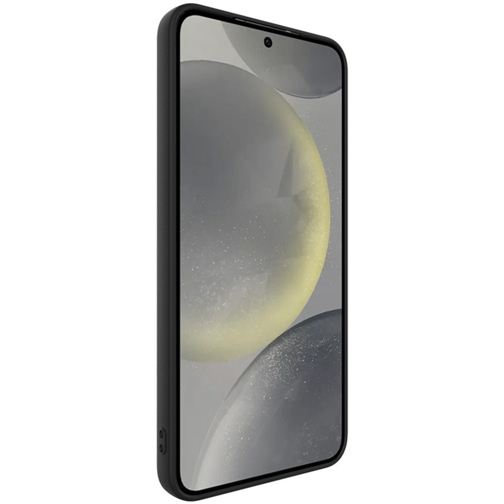 IMK matt zselés tok Samsung Galaxy S25+ készülékhez - fekete