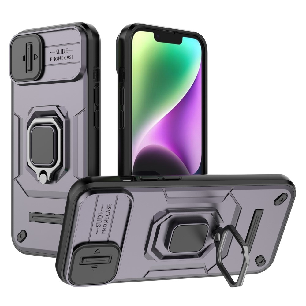 Ütésálló borítás iPhone 15 Plus készülékhez - lila