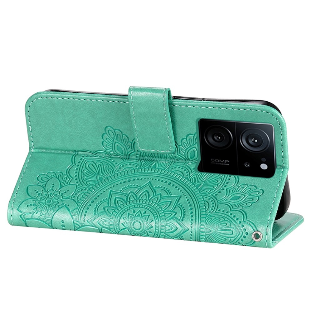 Mandala könyvtáska Xiaomi 13T/13T Pro - teal - teal