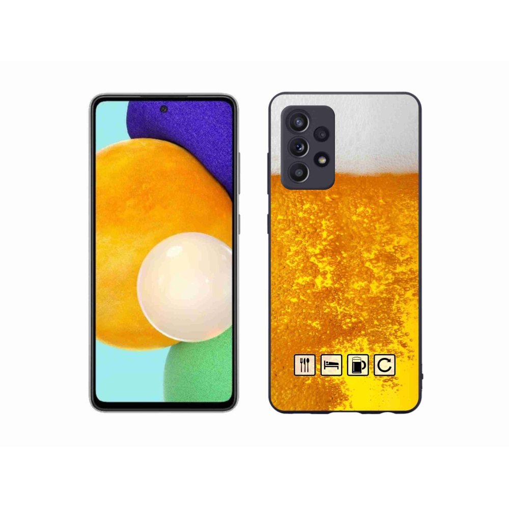 Gél borítás mmCase Samsung Galaxy A52s 5G - sör motívum 3