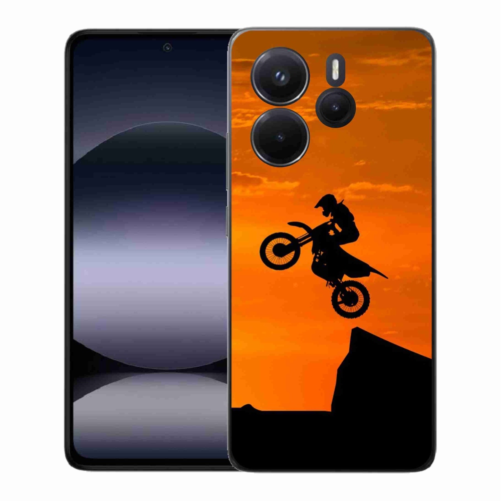 Gél borítás mmCase a Xiaomi Redmi Note 14-hez - motocross