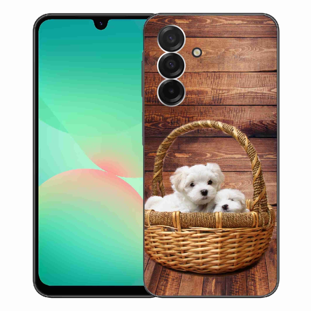 Gél borítás mmCase Samsung Galaxy A26 5G - kölyökkutyákhoz