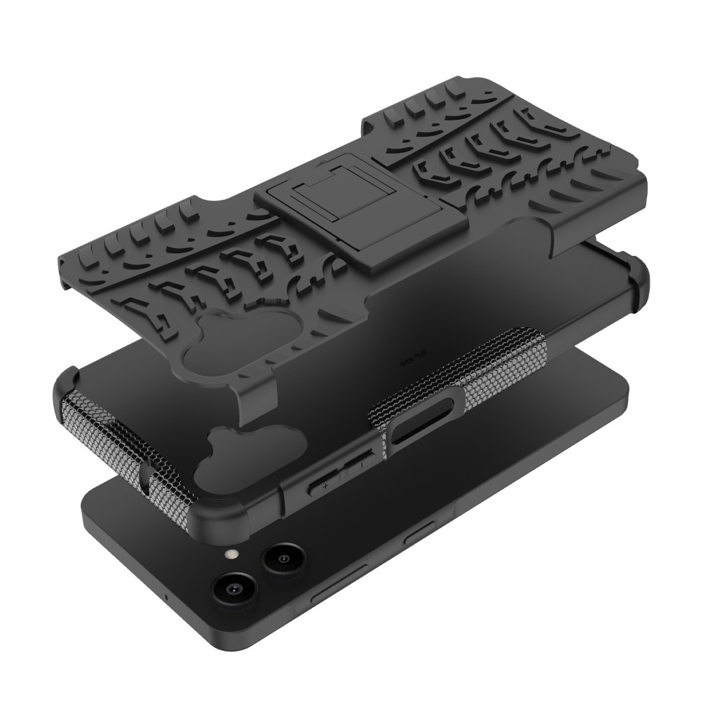 Kick tartós borítás Samsung Galaxy A06 4G készülékhez - fekete