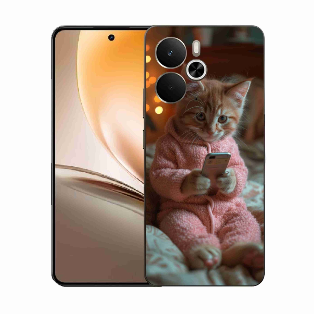 Gél borítás mmCase a Realme 14 5G/14T 5G-hez - baba mobillal