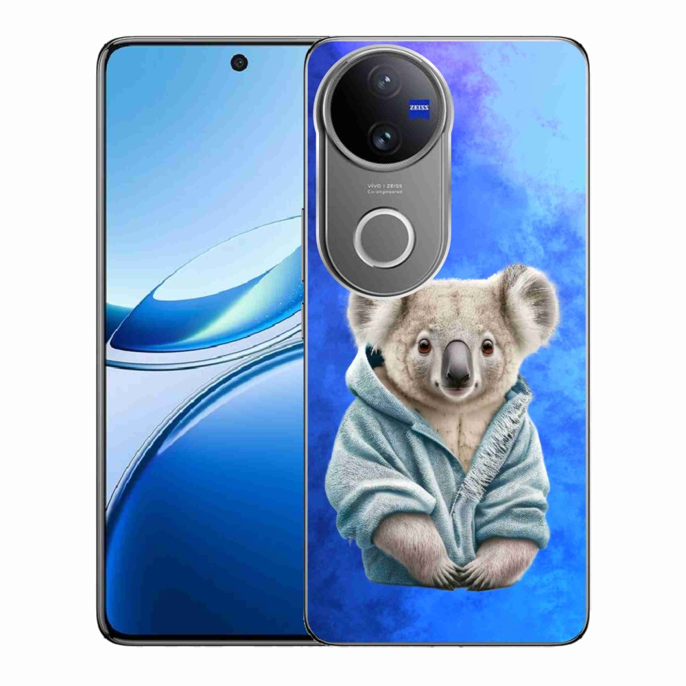 Gél borítás mmCase a Vivo V50 5G készülékhez - koala pulóverben