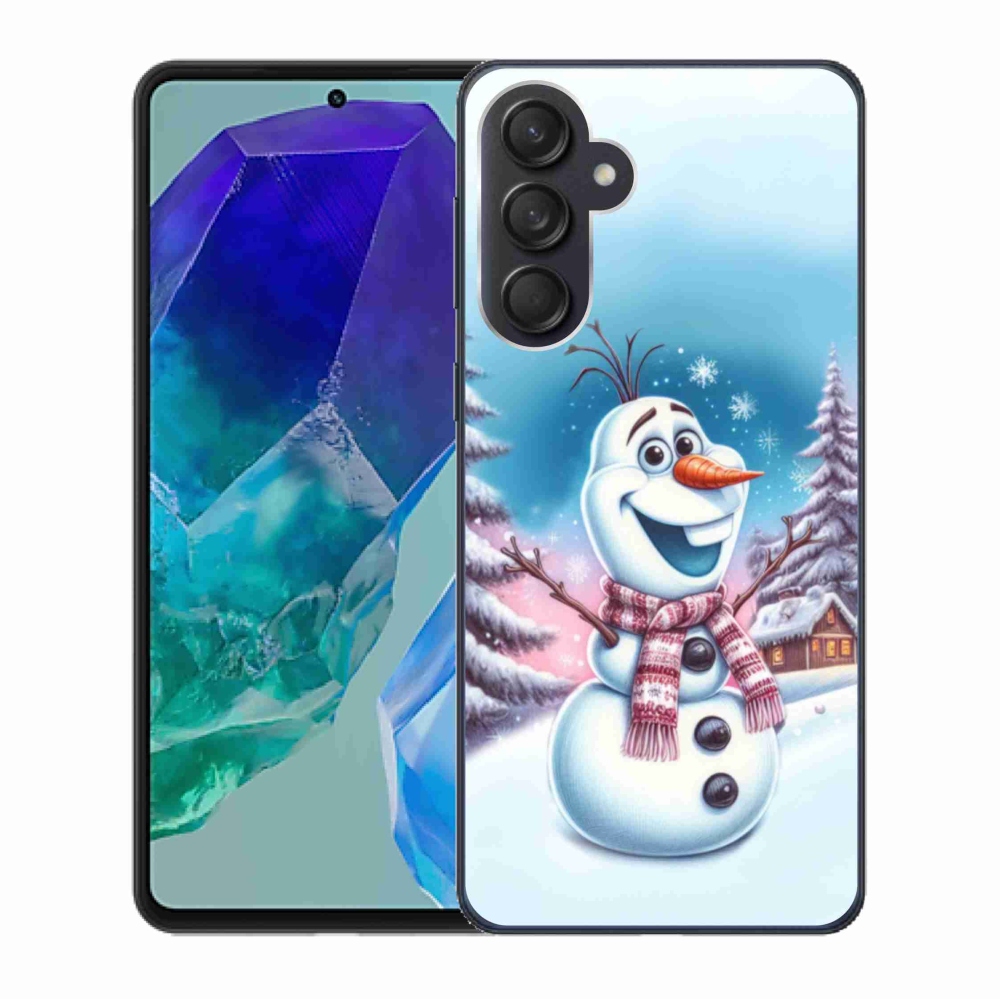 Gél borítás mmCase Samsung Galaxy M55 5G - ice kingdom - jégkirályság