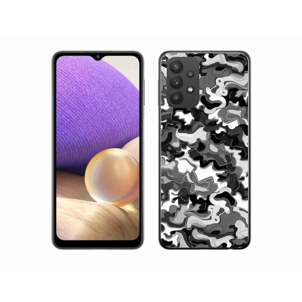 Zselés borítás mmCase Samsung Galaxy A32 5G - terepszínű mintázat 3