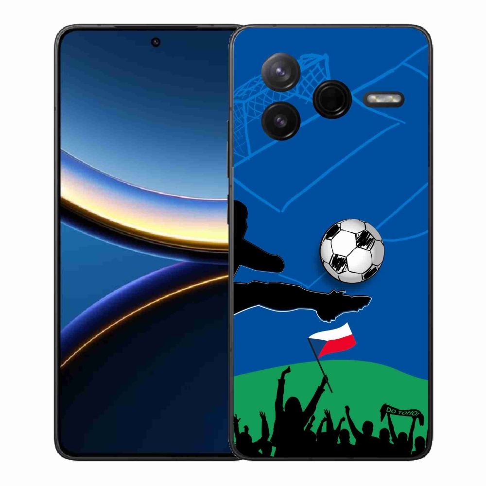 Gél borítás mmCase a Xiaomi Poco F7 Pro számára - futball rajongóknak