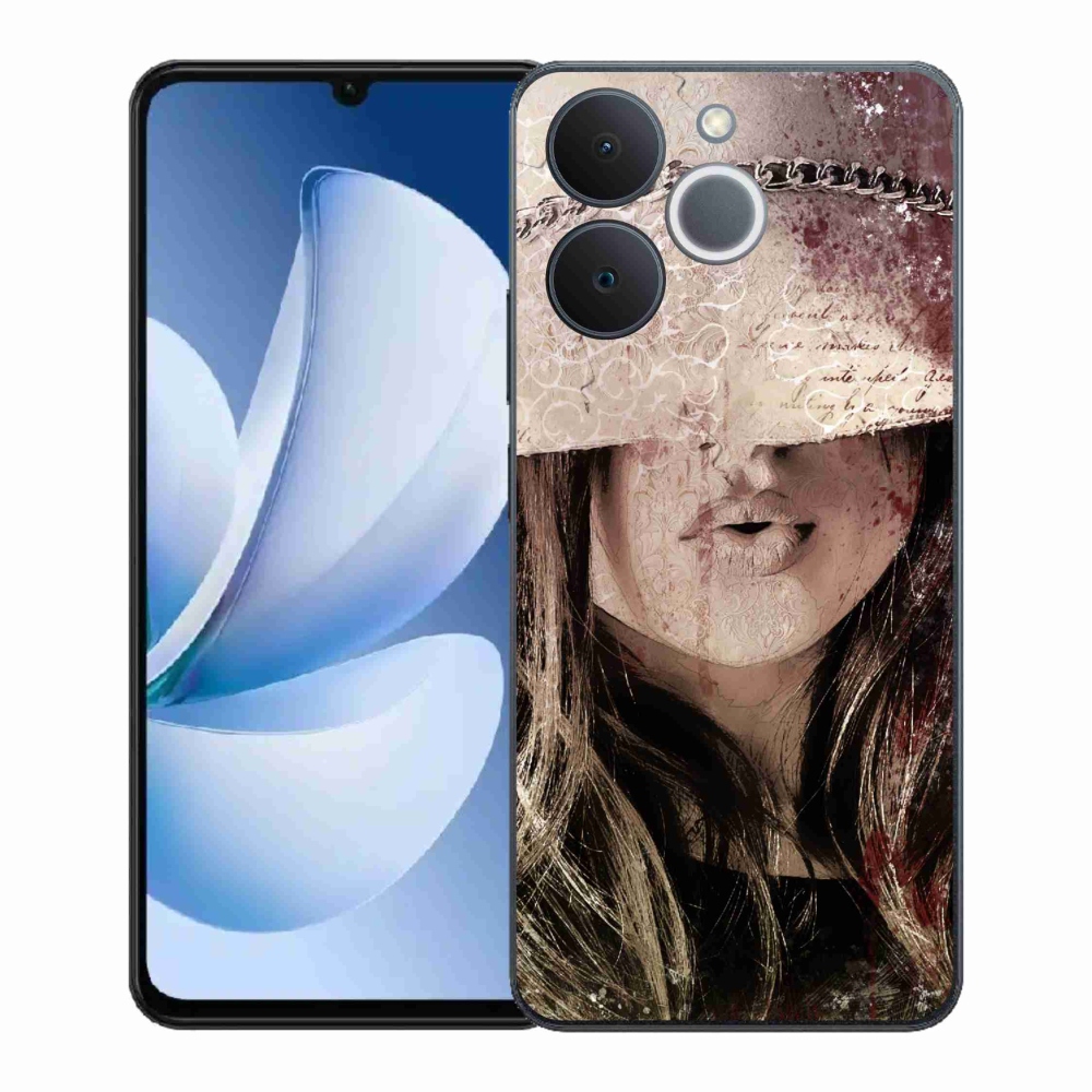 Zselés borítás mmCase a Realme Note 70T-hez - lány