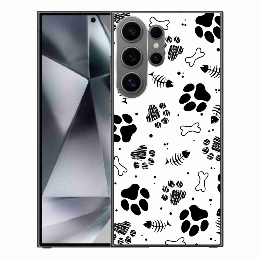 Gél borítás mmCase Samsung Galaxy S24 Ultra - kutyamancsok 1